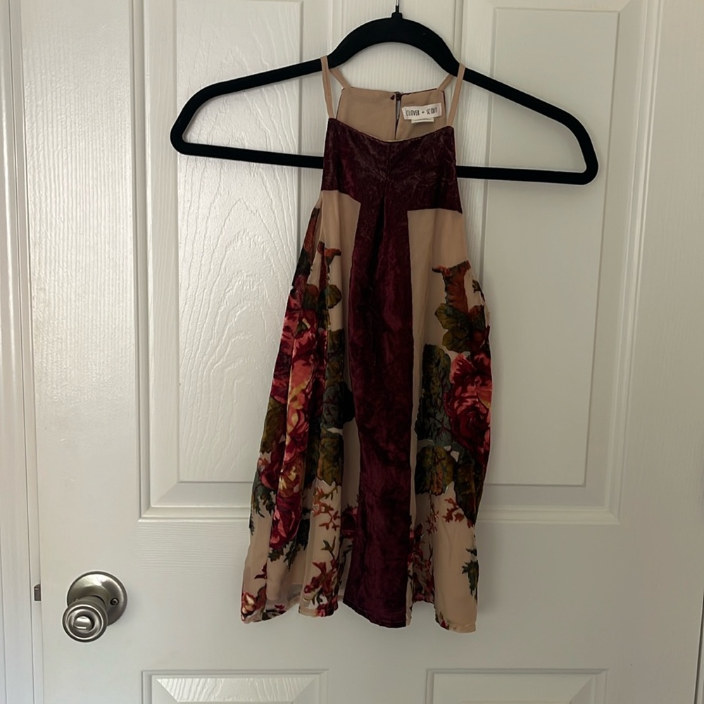 Clover + Scout top